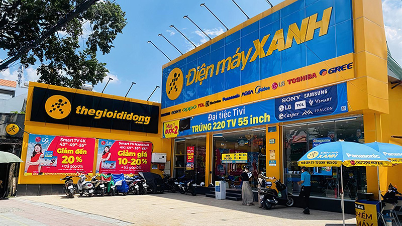 Mua điện thoại tại TGDĐ và Điện Máy XANH