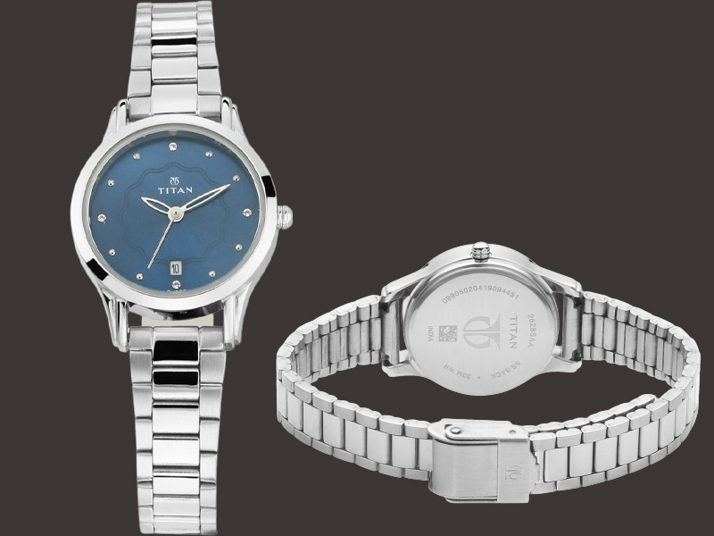 Đồng hồ nữ Titan 2628SM01 với thiết kế tinh tế