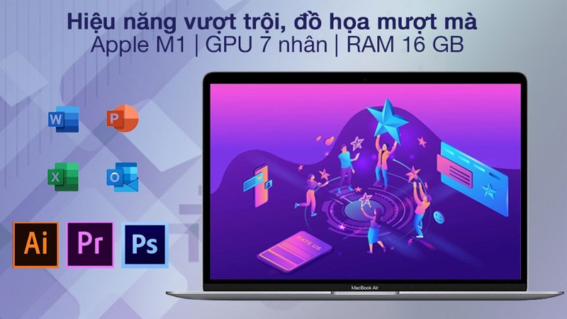 Hiệu suất vượt trội với con chip độc quyền 
