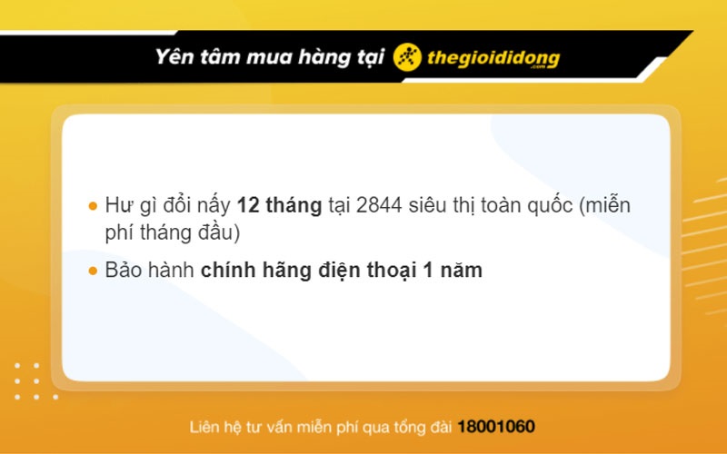 Ch&iacute;nh s&aacute;ch bảo h&agrave;nh tại Thế Giới Di Động
