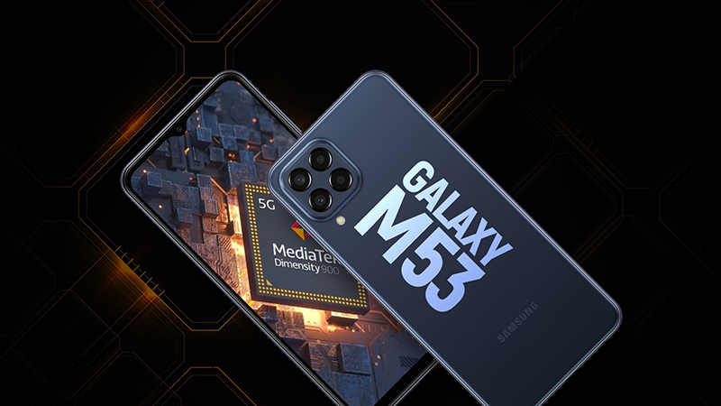 Galaxy M53 sở hữu dung lượng bộ nhớ trong nhiều hơn so với Galaxy M33