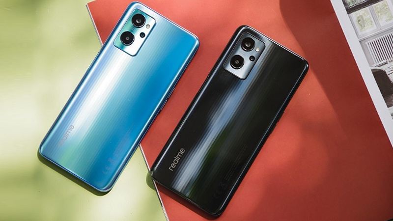 Realme 9i thiết kế nguyên khối, sang trọng