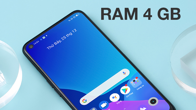Realme 9i đáp ứng đa nhiệm tốt với RAM 4 GB