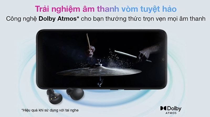 Hỗ trợ c&ocirc;ng nghệ &acirc;m thanh Dolby Atmos