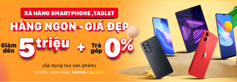 Chương tr&igrave;nh khuyến m&atilde;i hấp dẫn th&aacute;ng 04/2022