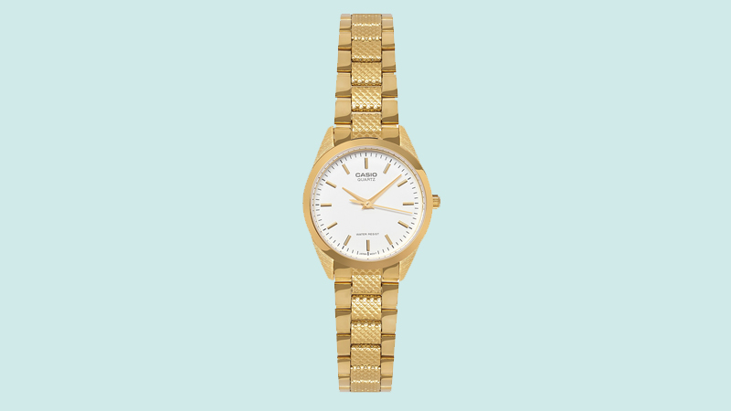 Đồng hồ kim Nữ dây kim loại Casio LTP-1274G-7ADF màu vàng rực rỡ, bắt mắt