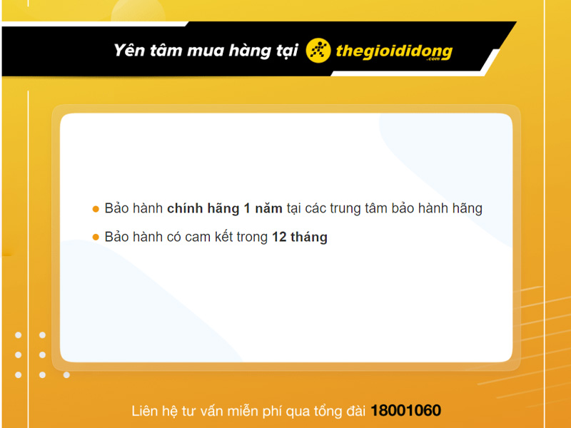 Ch&iacute;nh s&aacute;ch bảo h&agrave;nh tại Thế Giới Di Động