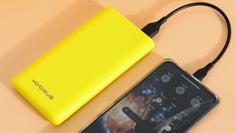 Pin sạc dự phòng Polymer 10.000 mAh Hydrus giảm giá sốc