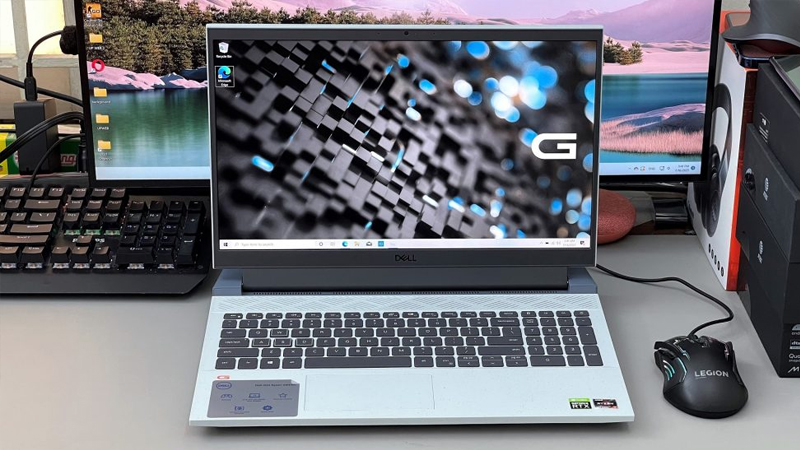 Laptop Dell Gaming G15 5515 R5 l&agrave;m h&igrave;nh, video hay chơi game đều tuyệt