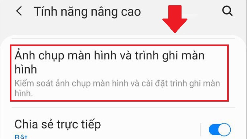 Bước tiếp theo để thiết lập thông số quay video