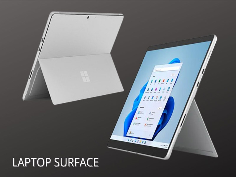 Laptop Surface thiết kế đẹp mắt