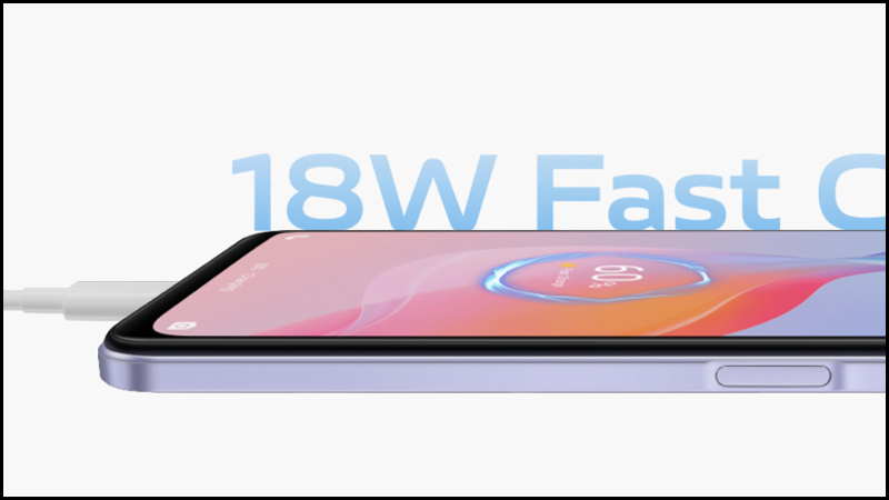 Vivo Y33s v&agrave; Vivo Y21s 6GB c&ugrave;ng hỗ trợ sạc nhanh c&ocirc;ng suất 18W