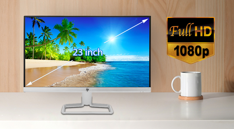 M&agrave;n h&igrave;nh lớn Full HD hiển thị tốt