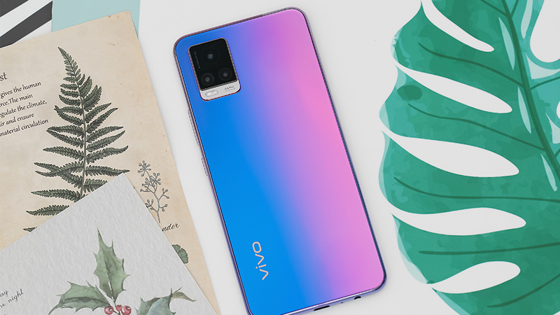 Điện thoại Vivo V20 sở hữu ng&ocirc;n ngữ thiết kế hiện đại 