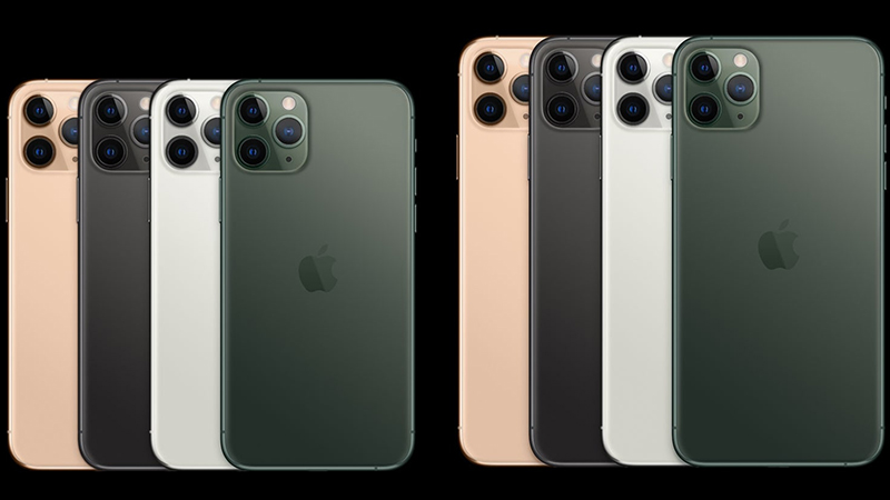 3 sản phẩm thuộc dòng iPhone 11 được làm từ chất liệu kim loại cao cấp