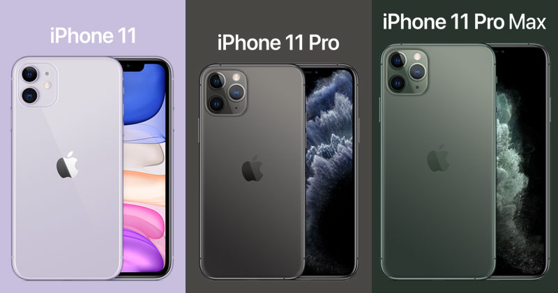 Bộ đôi iPhone 11 Pro và 11 Pro Max chỉ sở hữu 3 tùy chọn màu sắc