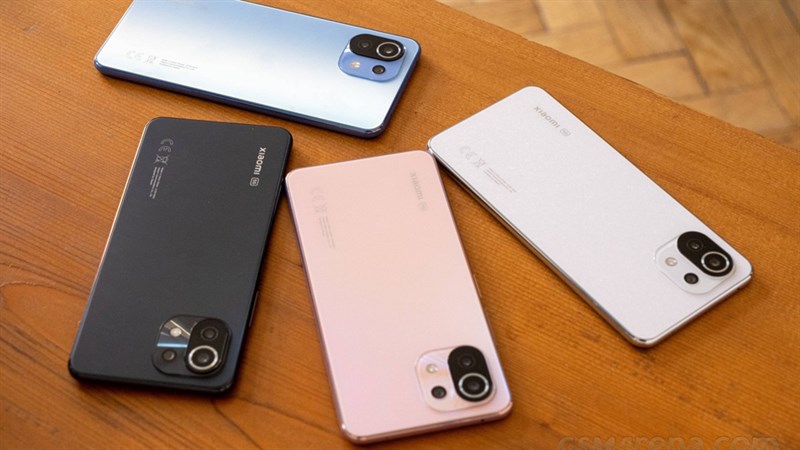 4 màu sắc của Xiaomi Mi 11 Lite
