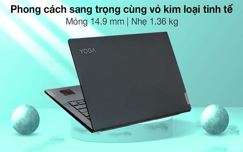 Laptop Lenovo Yoga Slim 7 sử dụng mượt mà các tác vụ 