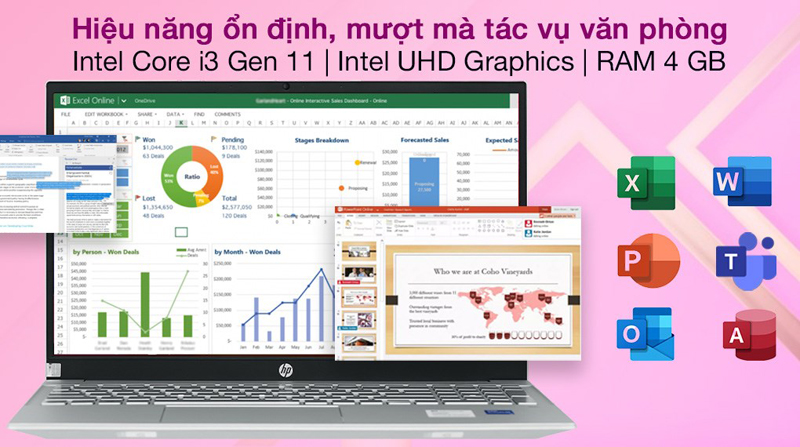 Laptop m&agrave;n h&igrave;nh 15.6 inch với cấu h&igrave;nh đủ d&ugrave;ng