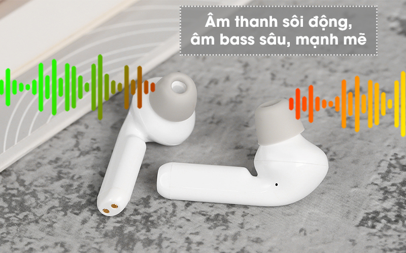 Tai nghe Bluetooth thường mang lại &acirc;m bass nổi bật v&agrave; sắc n&eacute;t.