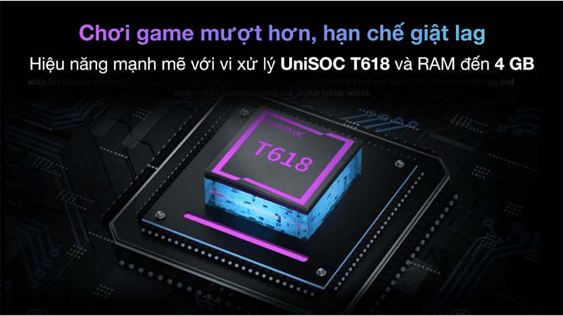 RAM 4Gb giúp trải nghiệm của bạn được mượt mà hơn
