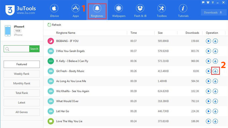 Chọn b&agrave;i h&aacute;t