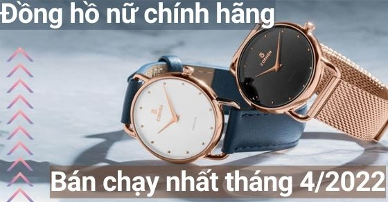 TOP 5 đồng hồ nữ chính hãng dưới 2 triệu bán chạy nhất 4/2022 tại TGDĐ