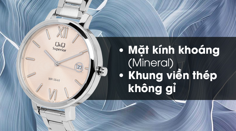 Chiếc đồng hồ này có lớp vỏ ngoài rất an toàn