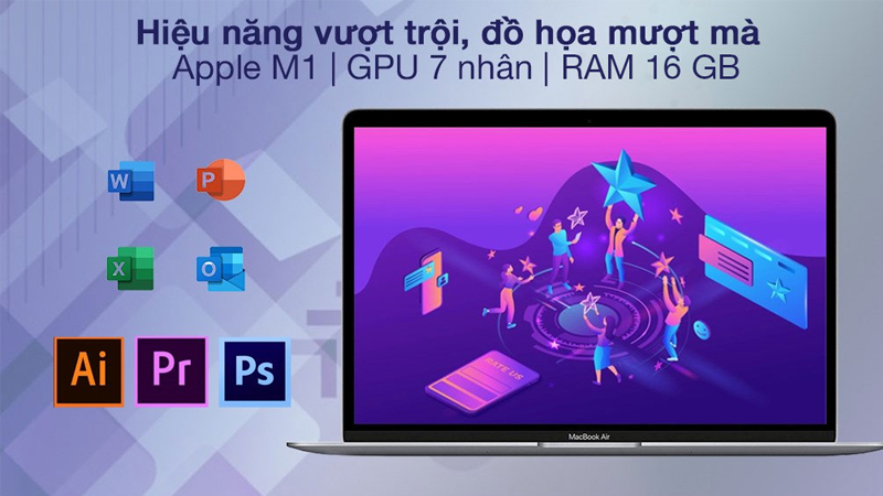 C&ocirc;ng nghệ True Tone Technology tự điều chỉnh điểm trắng
