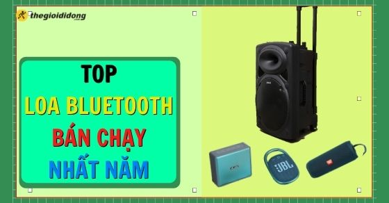 TOP 10 loa Bluetooth bán chạy nhất năm 2023 tại Thế Giới Di Động