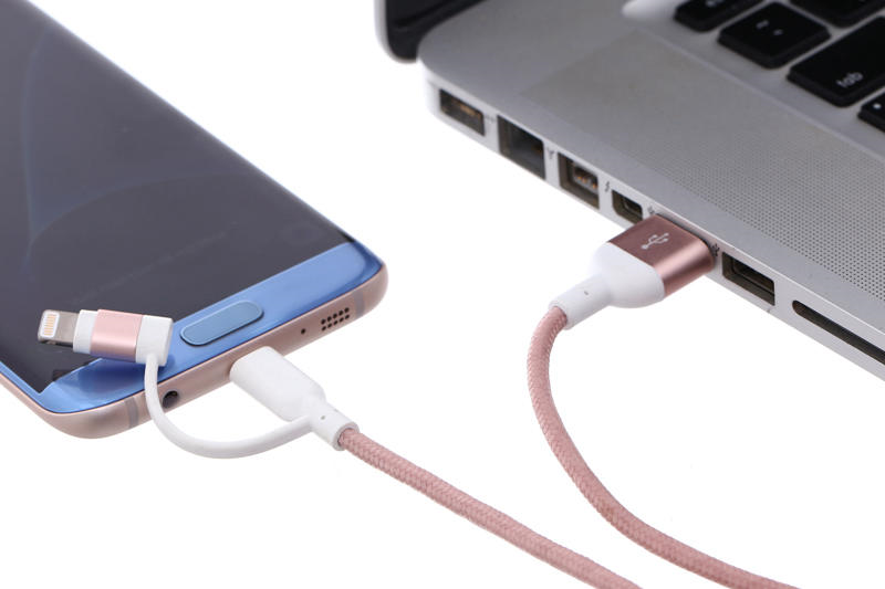 Cáp sạc 2 trong 1 tiết kiệm chi phí