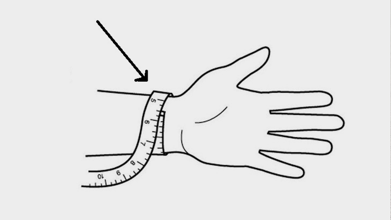 Đo size vòng charm chính xác thông qua đo size cổ tay