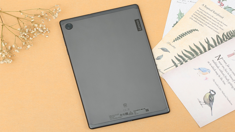 Máy tính bảng Lenovo thường có thiết kế đơn giản dễ dàng cầm nắm
