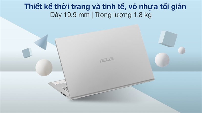 Laptop mỏng nhẹ, mang tính di động cao