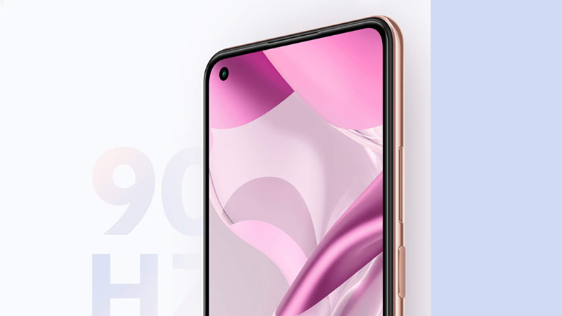 Camera đục lỗ trên Xiaomi 11 Lite 5G NE