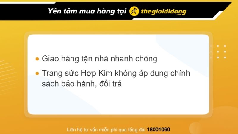 Chính sách bảo hành tại Thế Giới Di Động