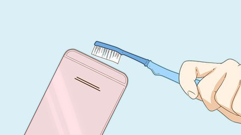 Sử dụng bàn chải đánh răng