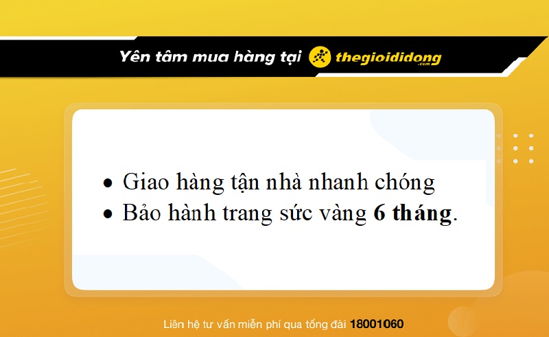Chính sách bảo hành tại Thế Giới Di Động