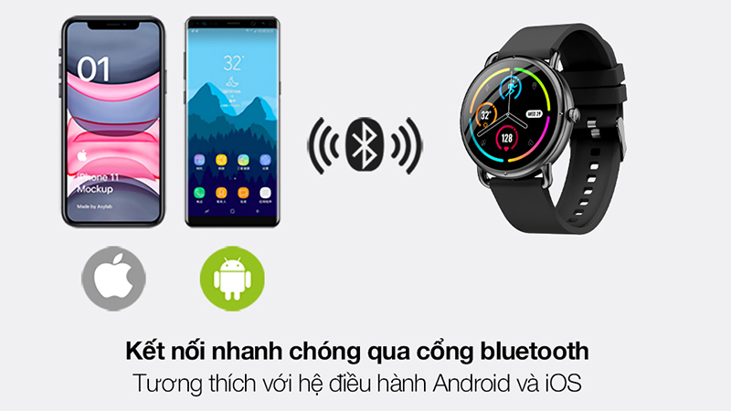 Bluetooth cho phép đồng hồ thông minh kết nối với nhiều thiết bị