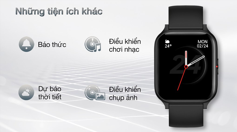 Các tiện ích khác của đồng hồ thông minh BeU B3