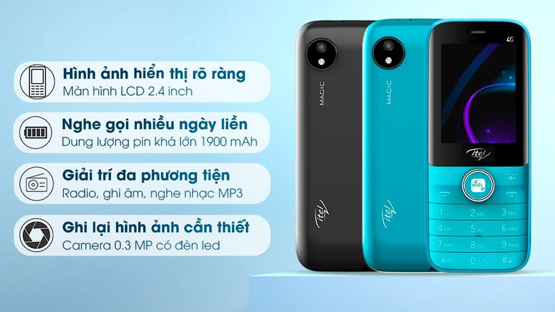 Itel it9210 4G màn hình lớn