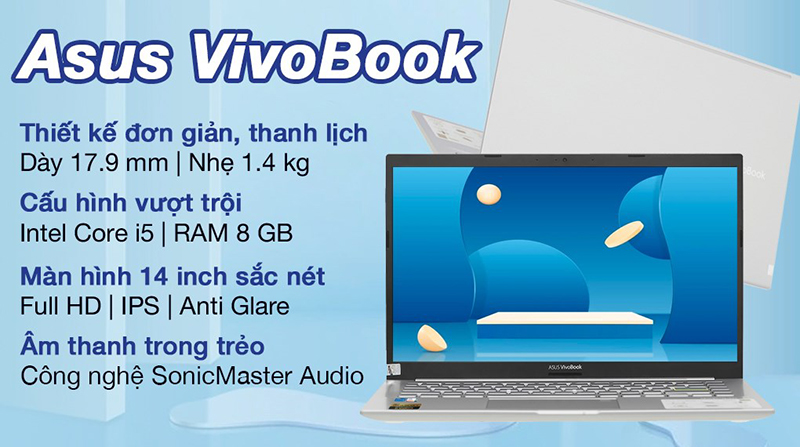 Màn hình góc rộng sắc nét, chạy mượt trên cả ứng dụng nặng