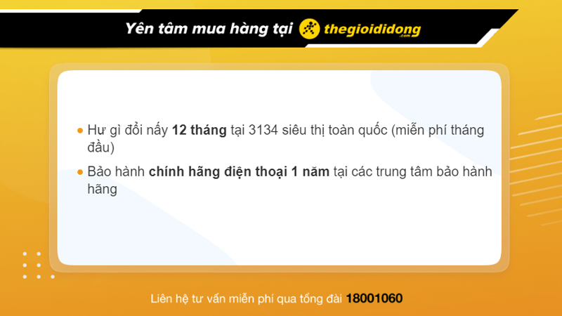 Chính sách bảo hành