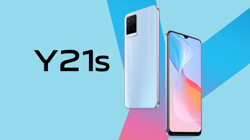 Điện thoại Vivo Y21s 4GB sở hữu thiết kế mặt lưng ấn tượng