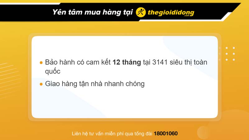 Ch&iacute;nh s&aacute;ch khi mua loa tại TGDĐ