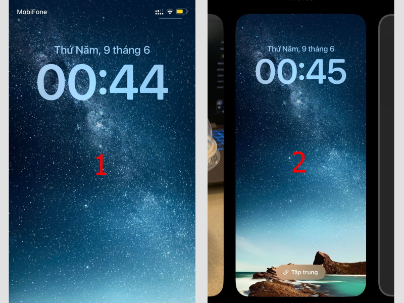 Màn hình khóa của iOS 16 là không gian \