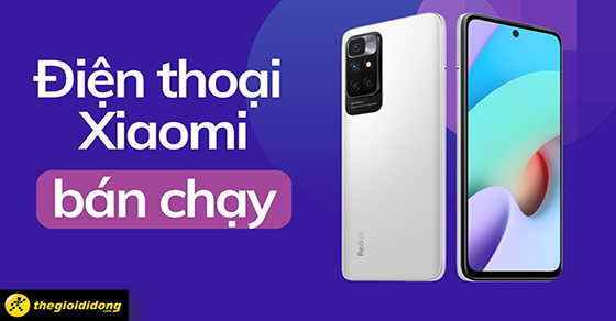 TOP 10 Xiaomi bán chạy nhất tháng 06/2023 tại Thế Giới Di Động