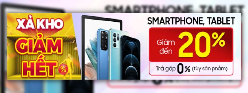 Tiệc Sale Lớn Nhất Năm - Xả Kho Giảm Hết