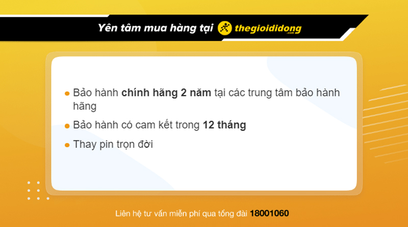 Chính sách bảo hành đồng hồ