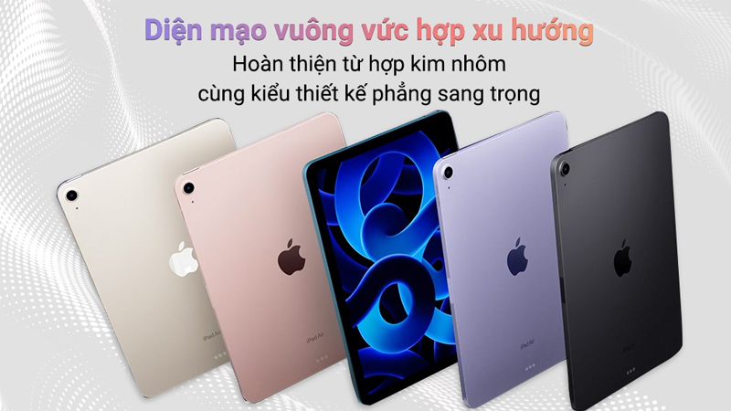 Thiết kế gọn nhẹ và được làm vuông vức ở các cạnh